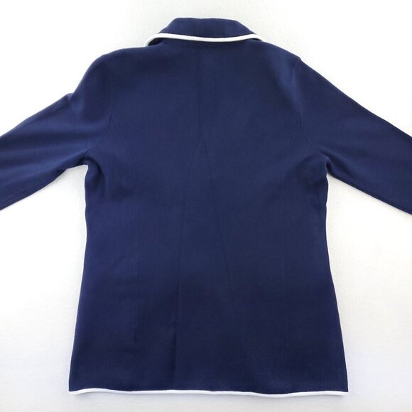 Lauren Ralph Lauren Black Label Blazer Bullion Crest Jacket Women's Large - Picture 4 of 16